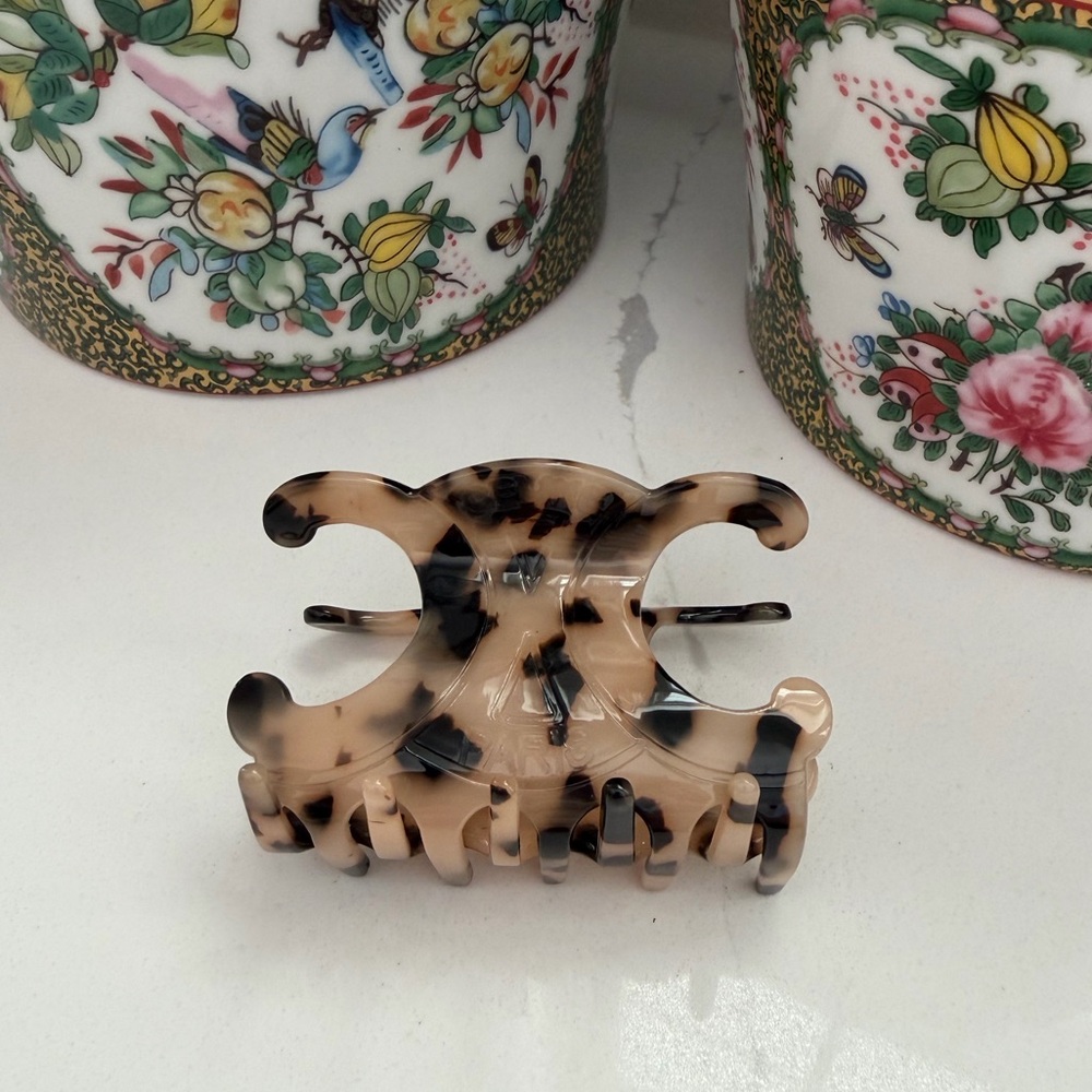C Claw Clip - Spotted Havana